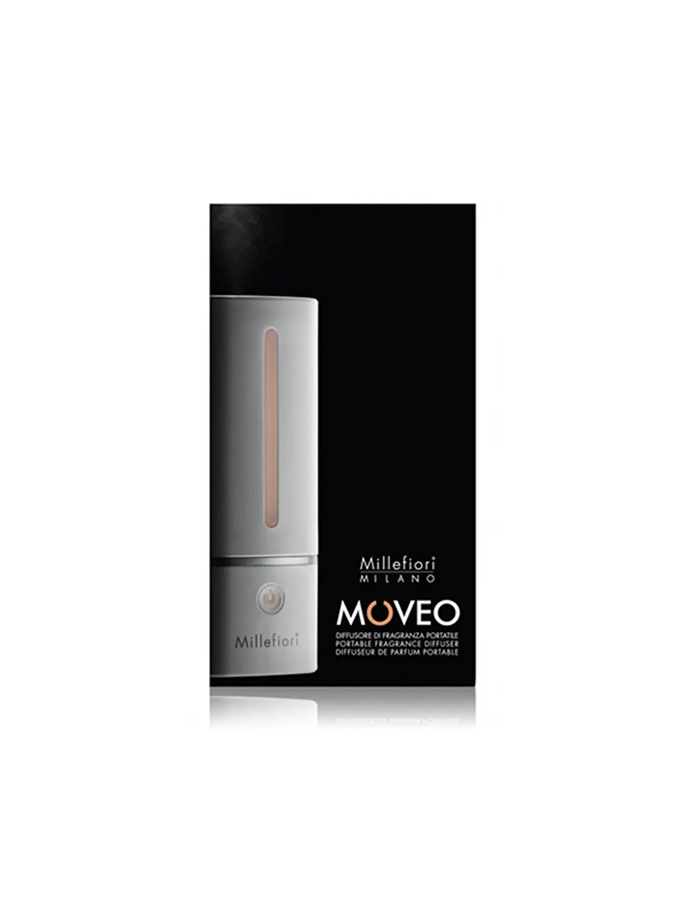 MILLEFIORI | Diffusor - Moveo Portable - Schwarz | weiss